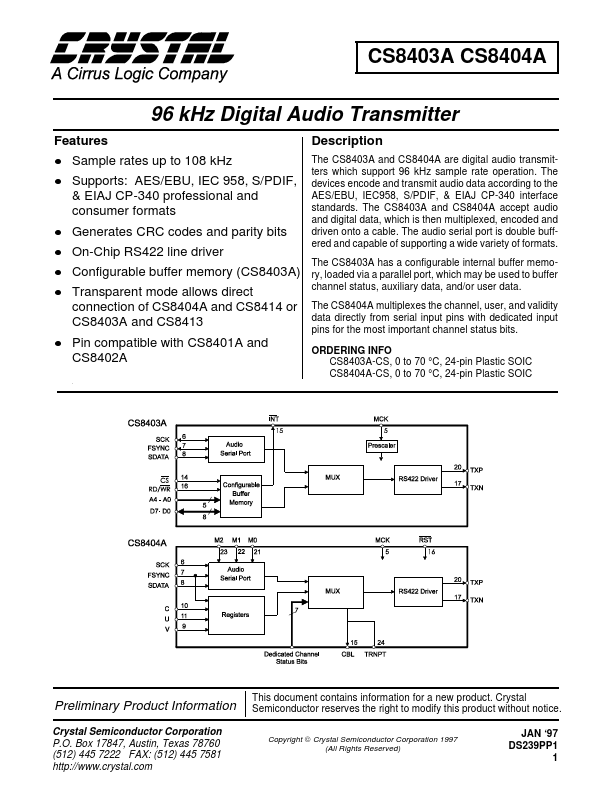 CS8403A