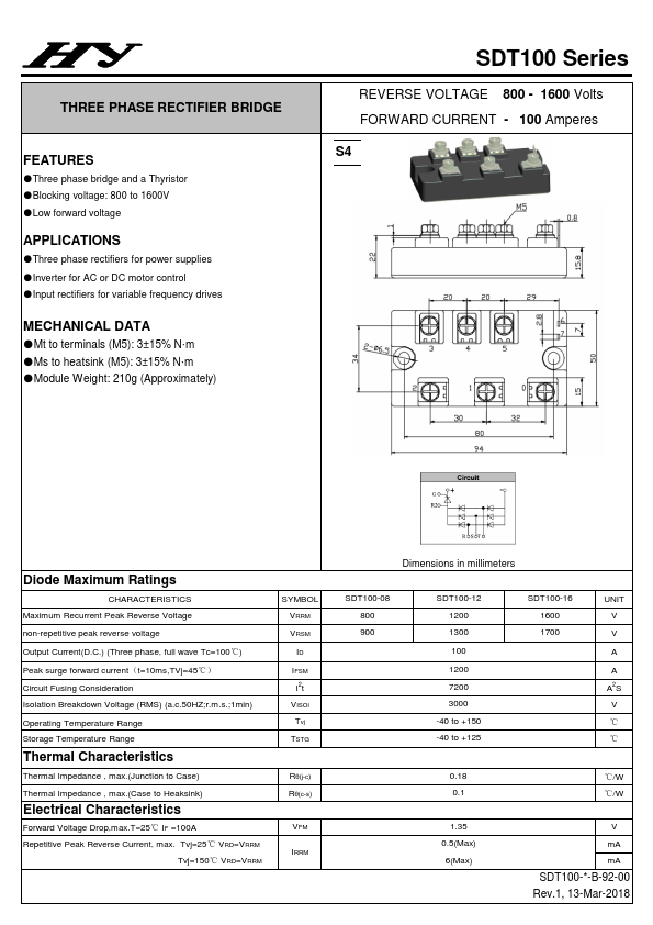 SDT100-16