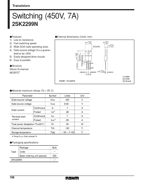 2SK2299N