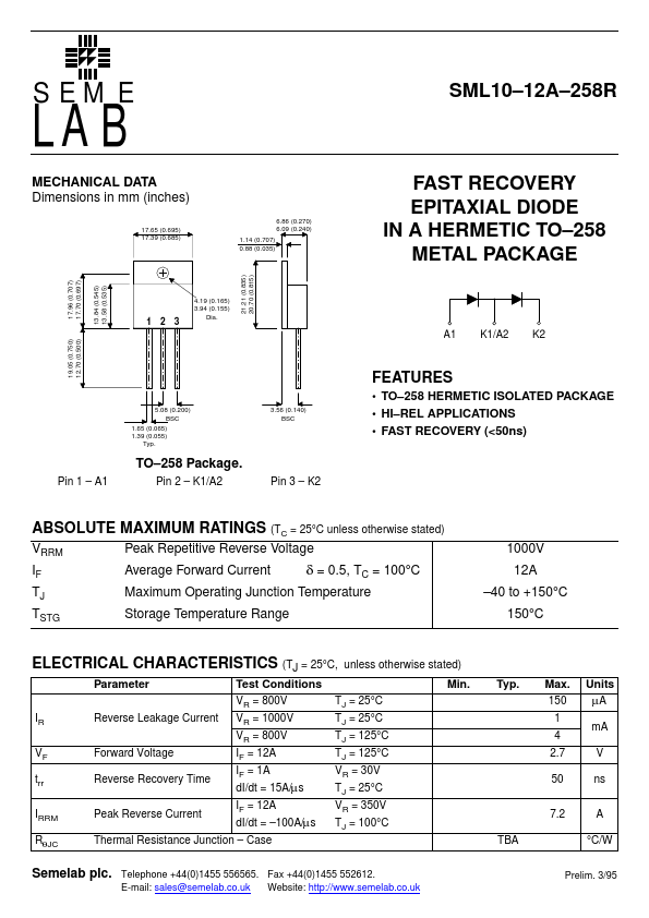 SML1012A258R