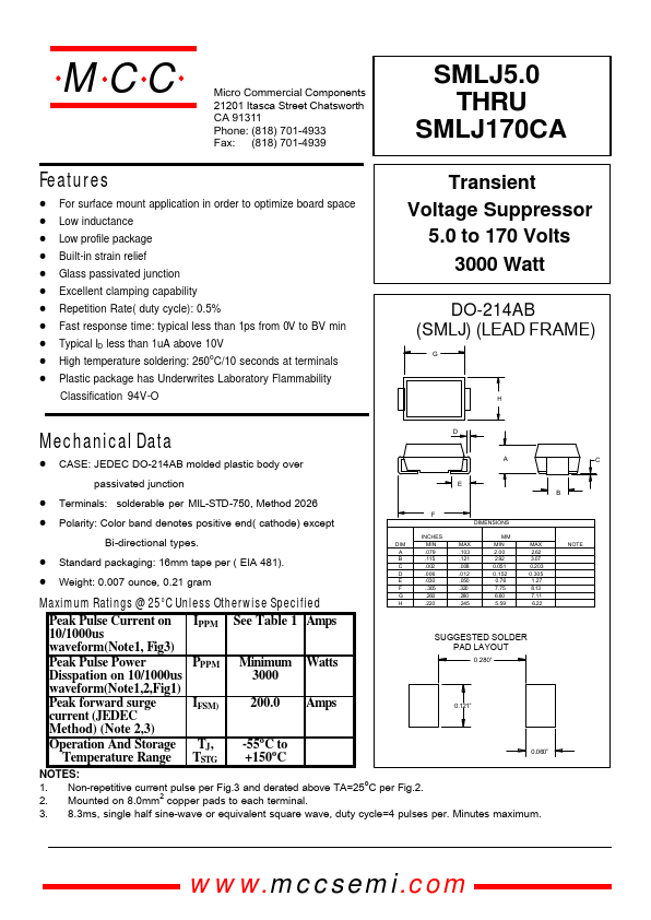 SMLJ40A