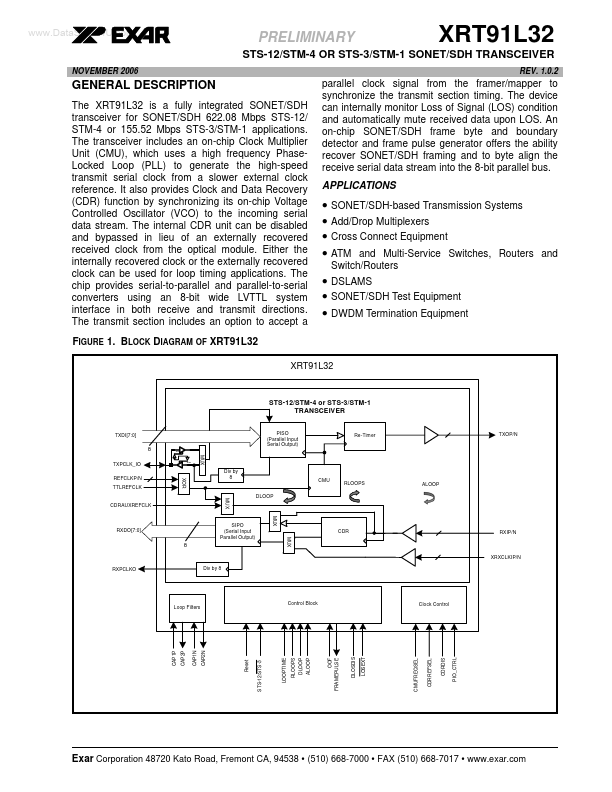 XRT91L32