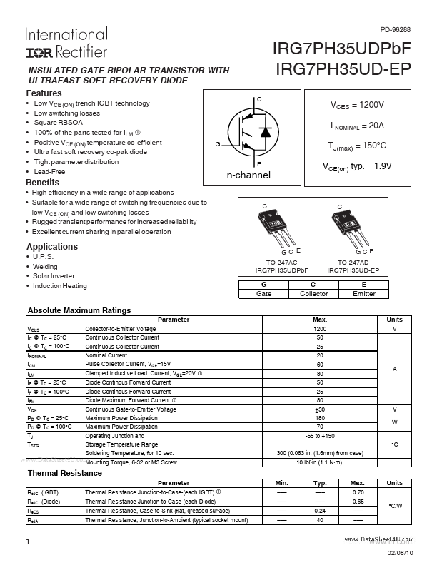 IRG7PH35UDPbF