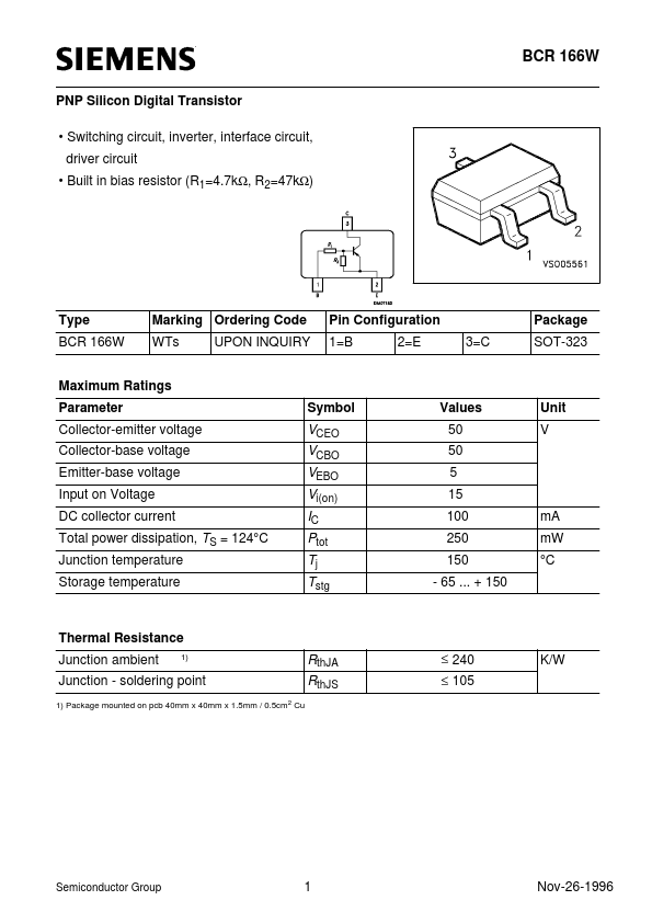 BCR166W