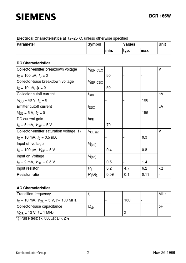 BCR166W