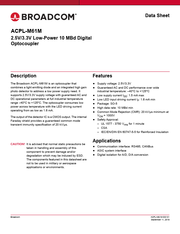 ACPL-M61M