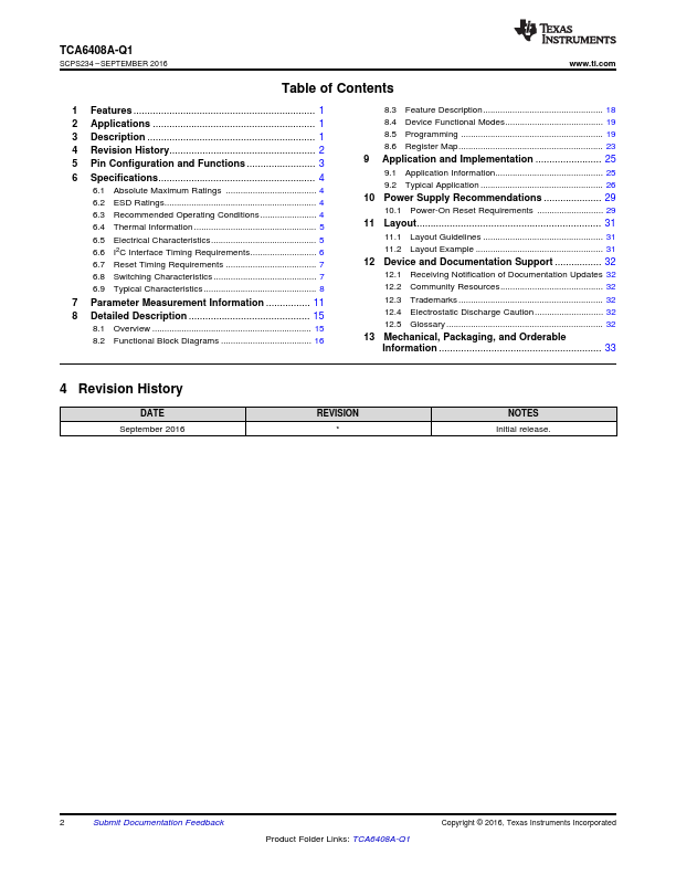 TCA6408A-Q1