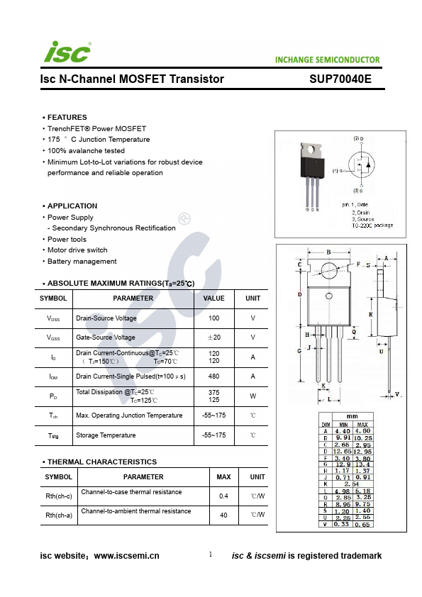 SUP70040E