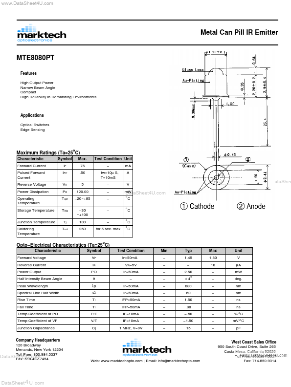 MTE8080PT