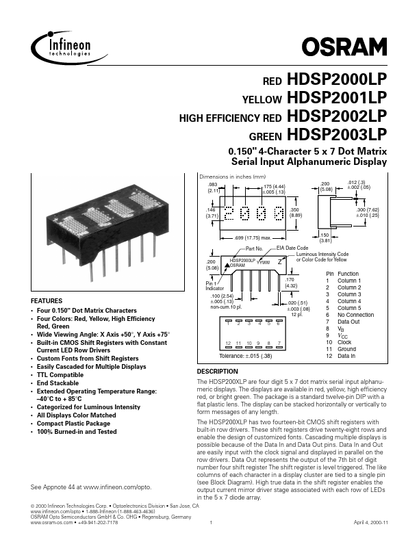 HDSP2002LP