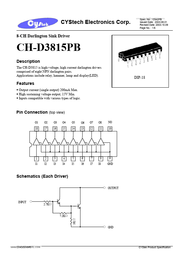 CH-D3815PB