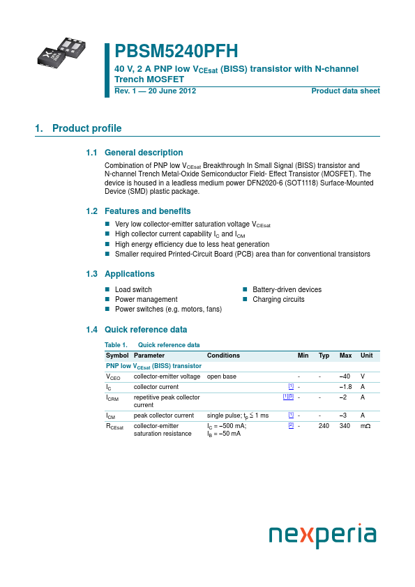 PBSM5240PFH