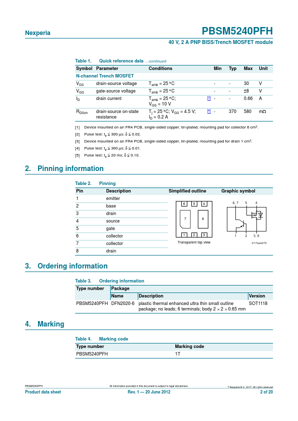 PBSM5240PFH