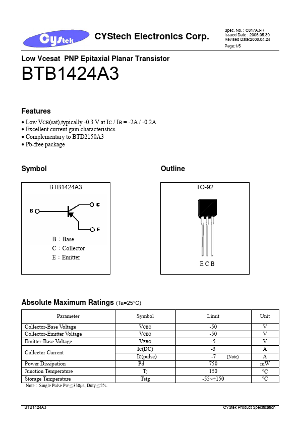 BTB1424A3