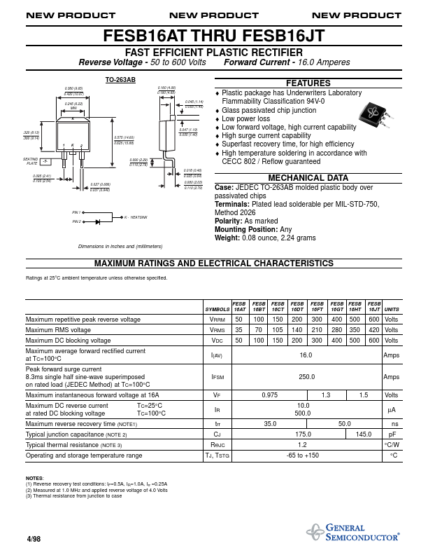 FESB16DT