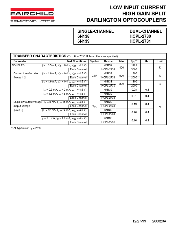 HCPL-2730