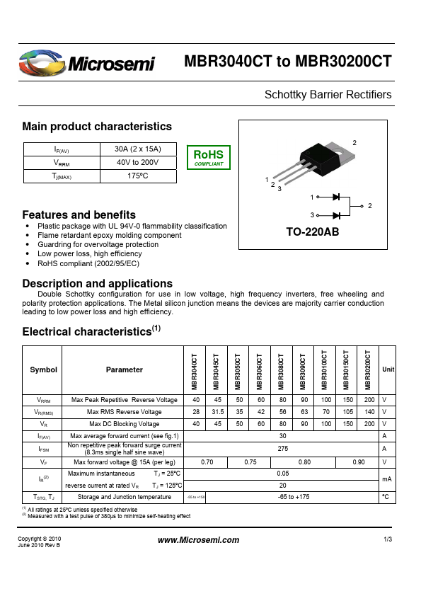 MBR3050CT