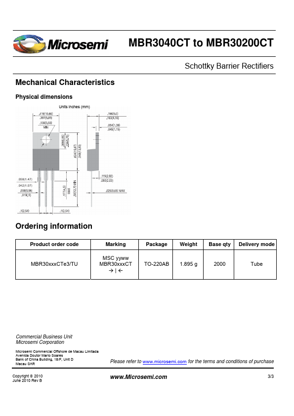 MBR3050CT