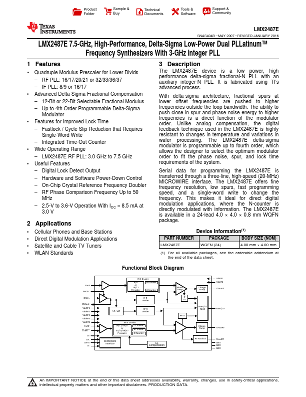 LMX2487E