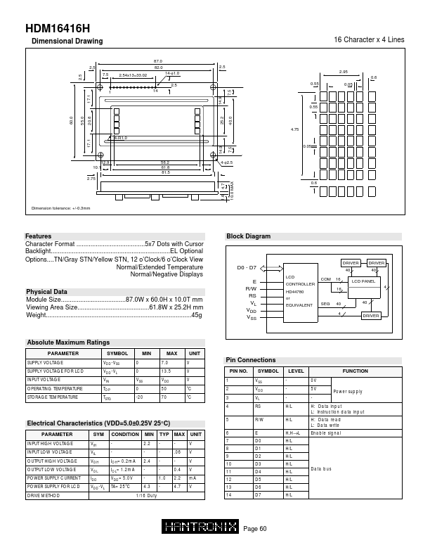 HDM16416H