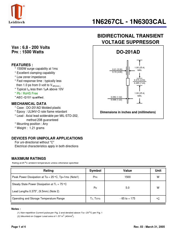 1N6303CL