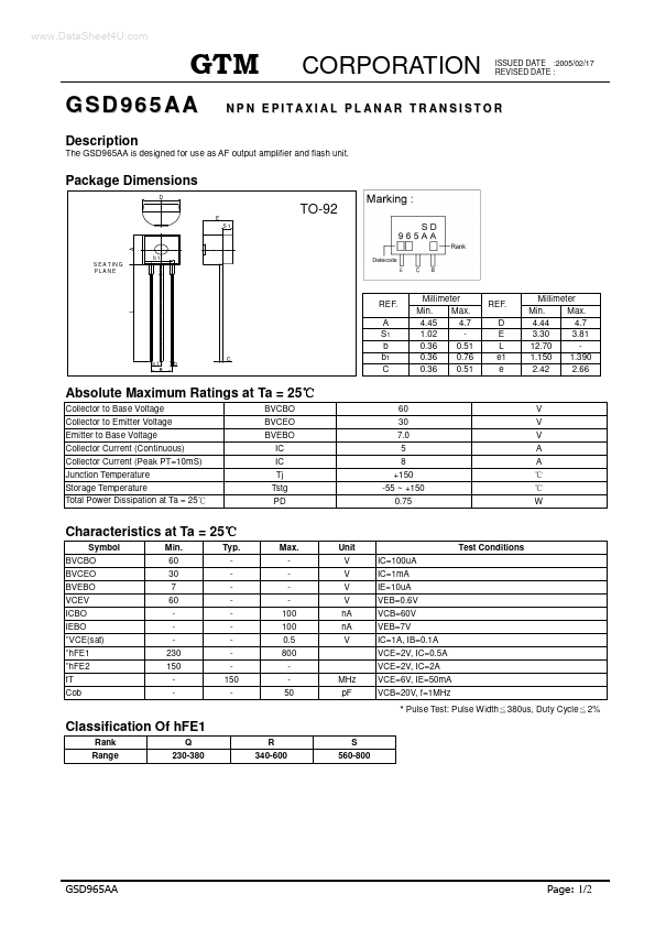 GSD965AA