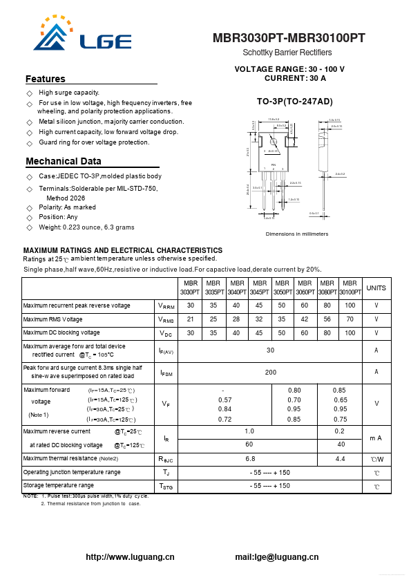 MBR3080PT