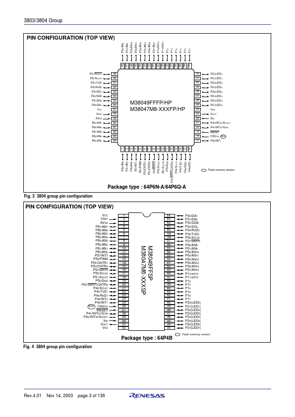 M38049MC-XXXFP