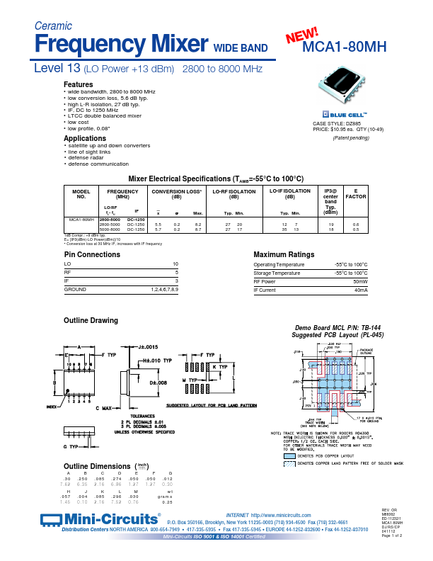 MCA1-80MH