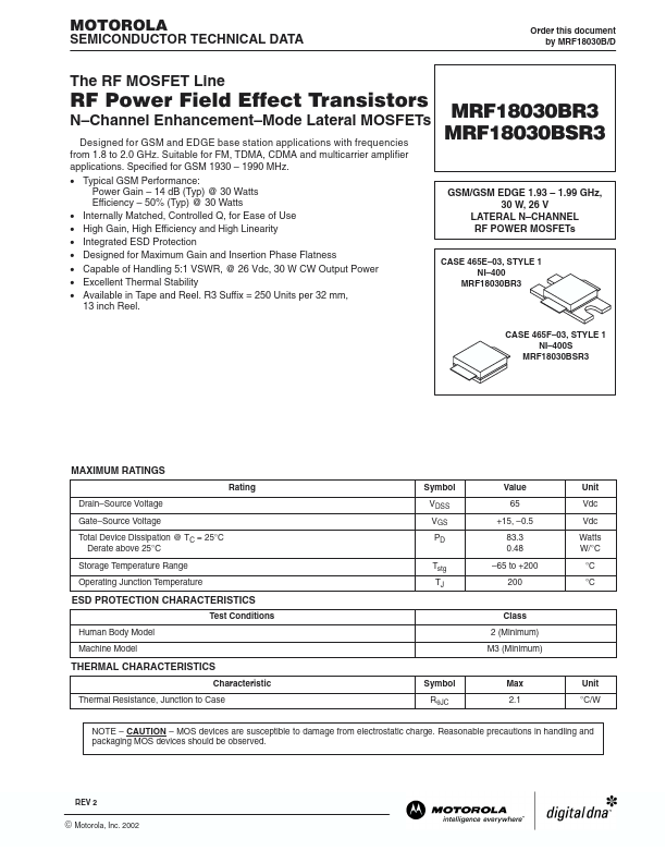 MRF18030BR3