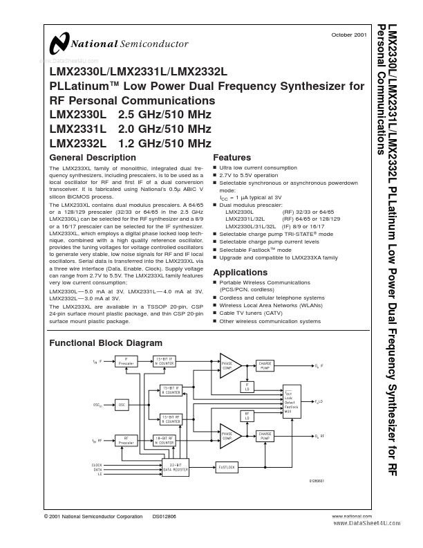 LMX2330L