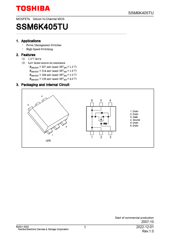 SSM6K405TU