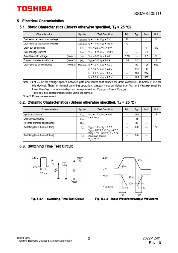 SSM6K405TU