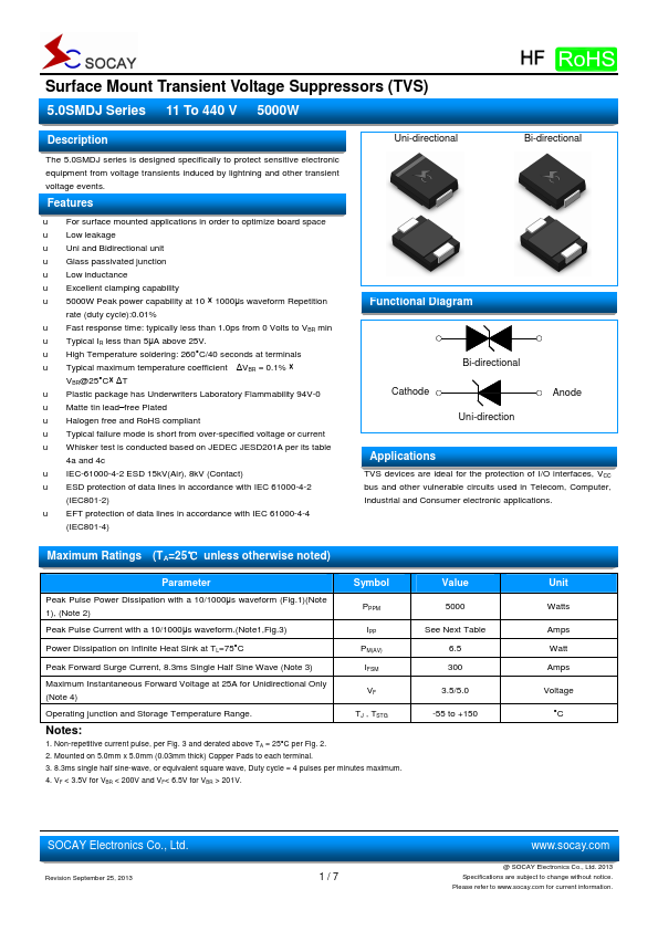 5.0SMDJ190