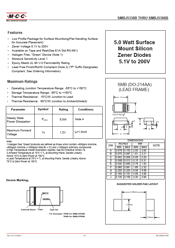 SMBJ5366B