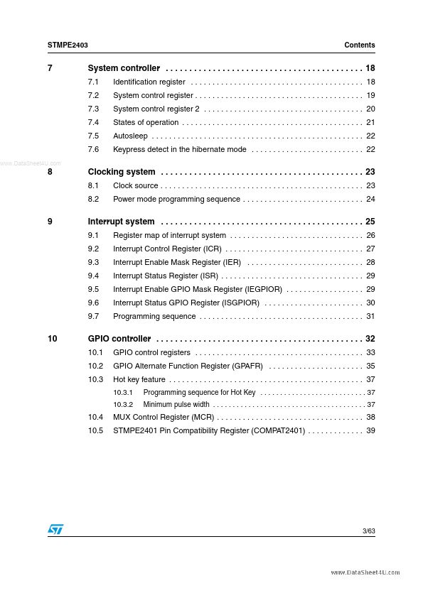 STMPE2403