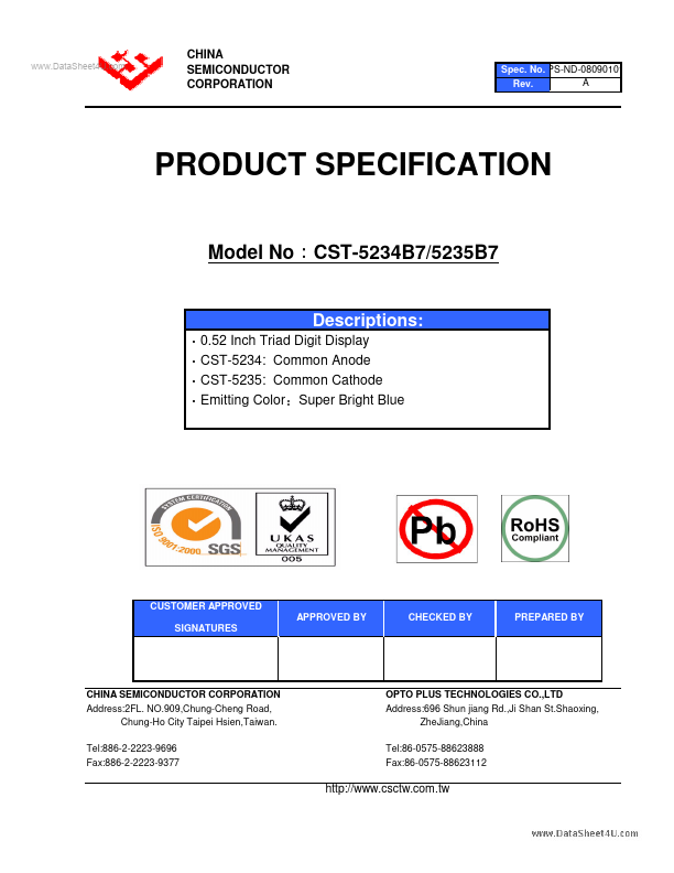 CST-5234B7