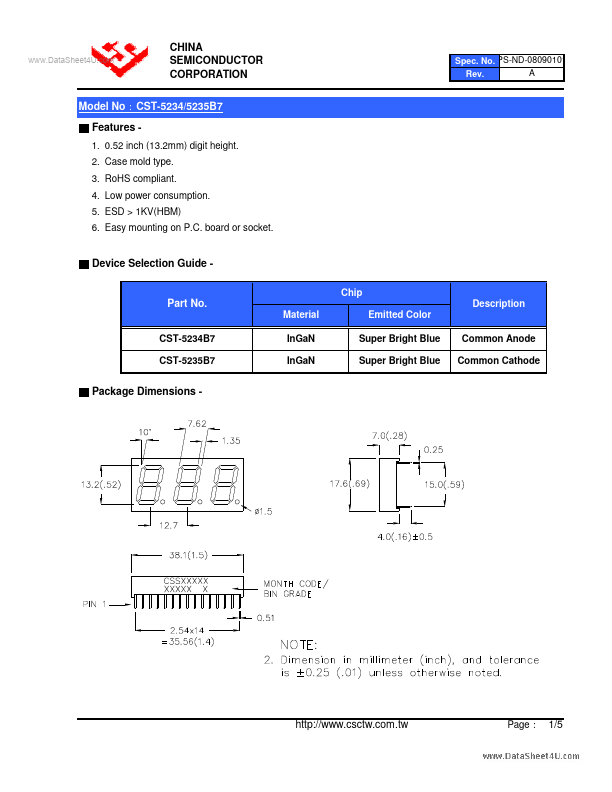 CST-5234B7