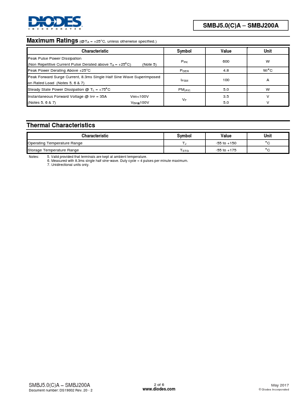 SMBJ5.0CA