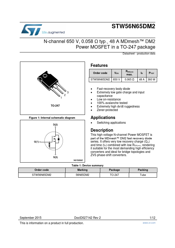 STW56N65DM2