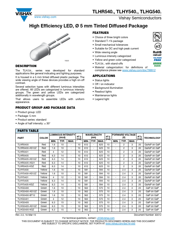 TLHG5400