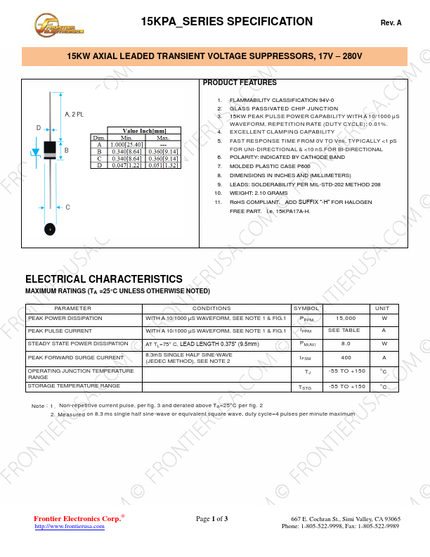 15KPA280A