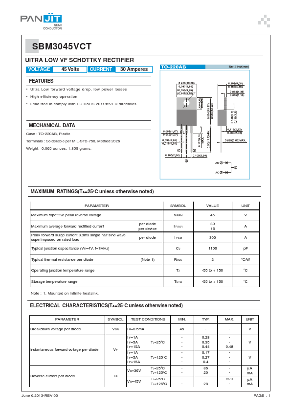 SBM3045VCT