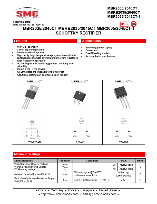 MBRB2045CT