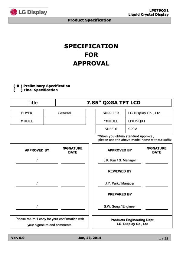 LP079QX1-SP0V