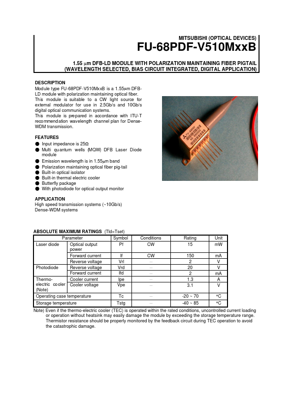 FU-68PDF-510M18B