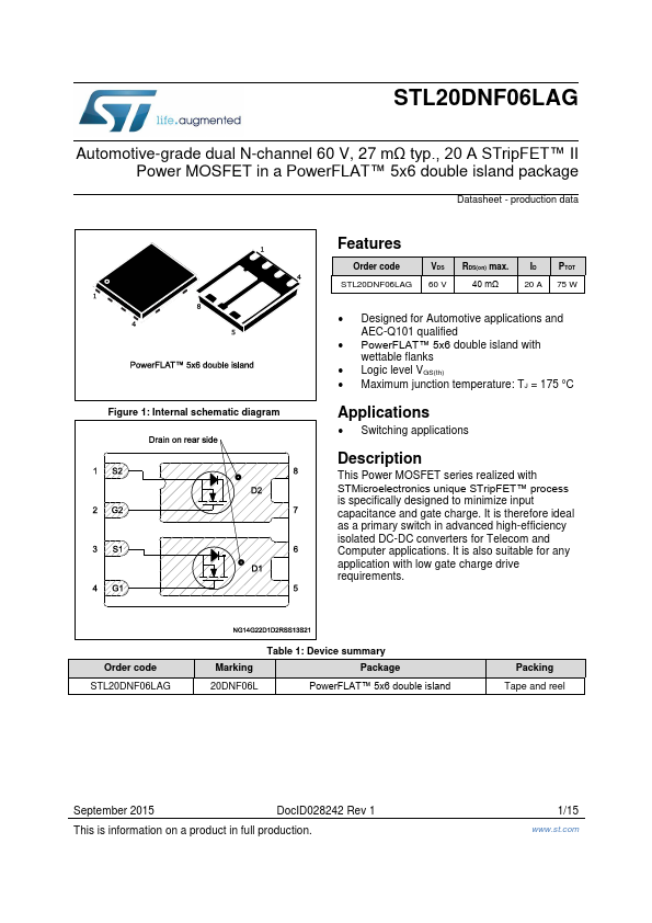 STL20DNF06LAG