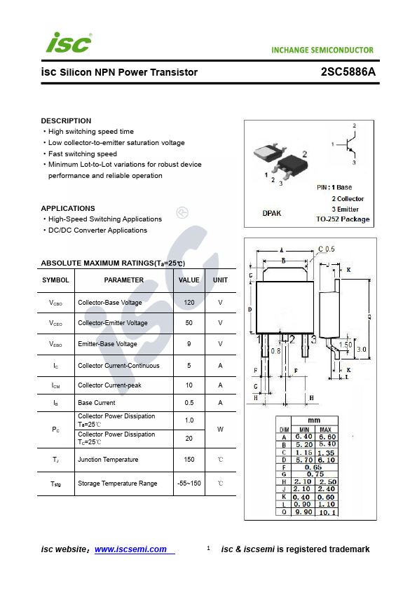 2SC5886A