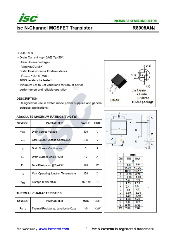 R8005ANJ