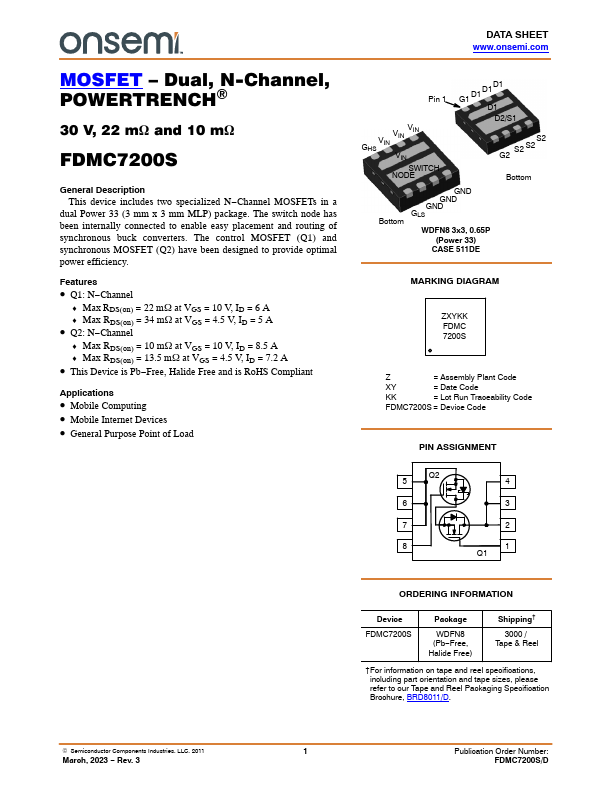 FDMC7200S